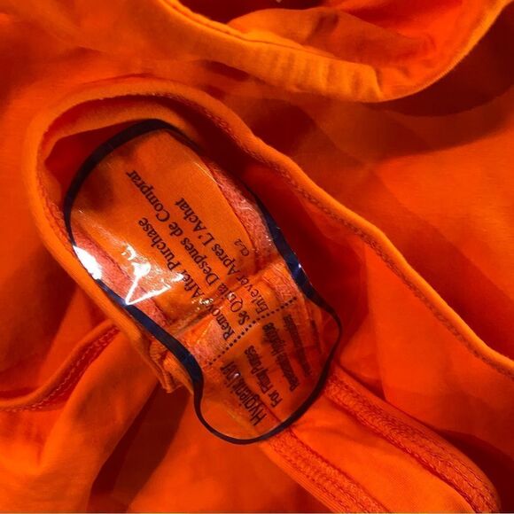 NWT superdown mabelle cut out top orange knit bodysuit Revolve S - Picture 9 of 9